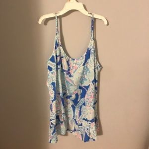 Lilly Pulitzer silky tank top